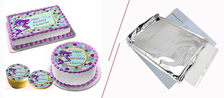 Paper de hielo, hojas de aluminio,-edible-papel, -rice-papel, -cake-topper,-edible-topper-decoración,-de-sinoinjoinsun-stand