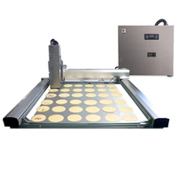 Impresora de comida de plataforma industrial de un solo paso (formato ancho)
