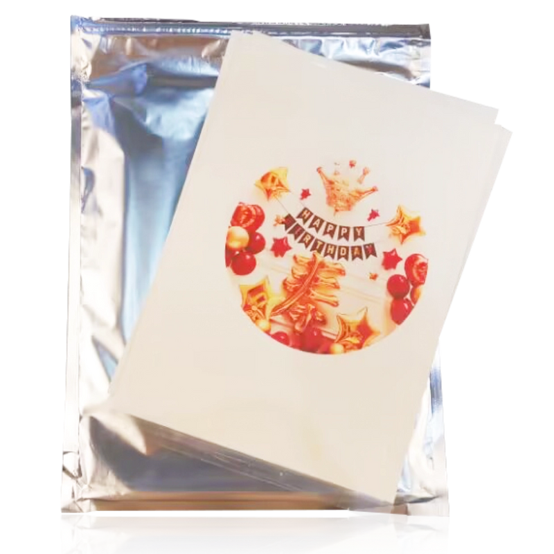 Papel de glaseado premium para artesanías de panadería | Hielo