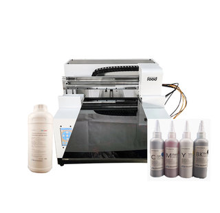 La máquina de impresión de casco viene con hoja de transferencia de chocolate y tinta comestible