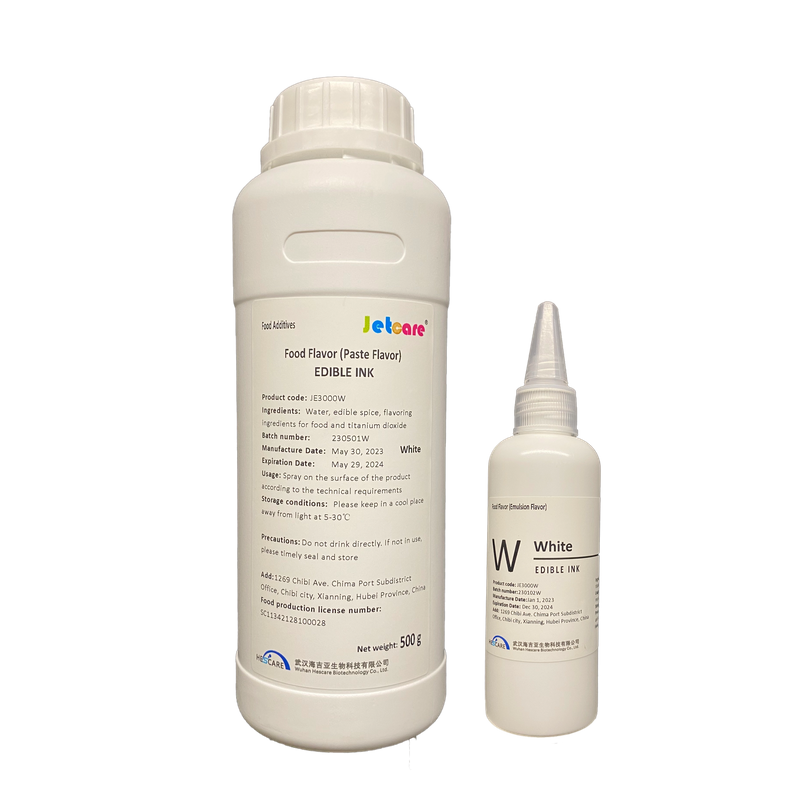 Tinta comestible blanca para chocolate